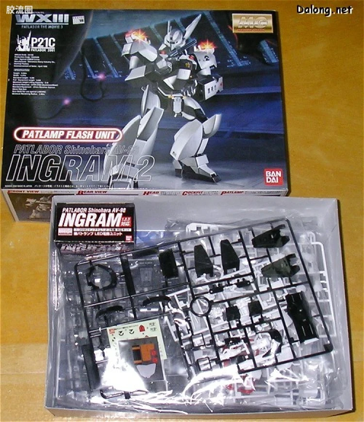 MG 机动警察 AV-98 英格拉姆2号机（LED灯单元附属） - 图片
